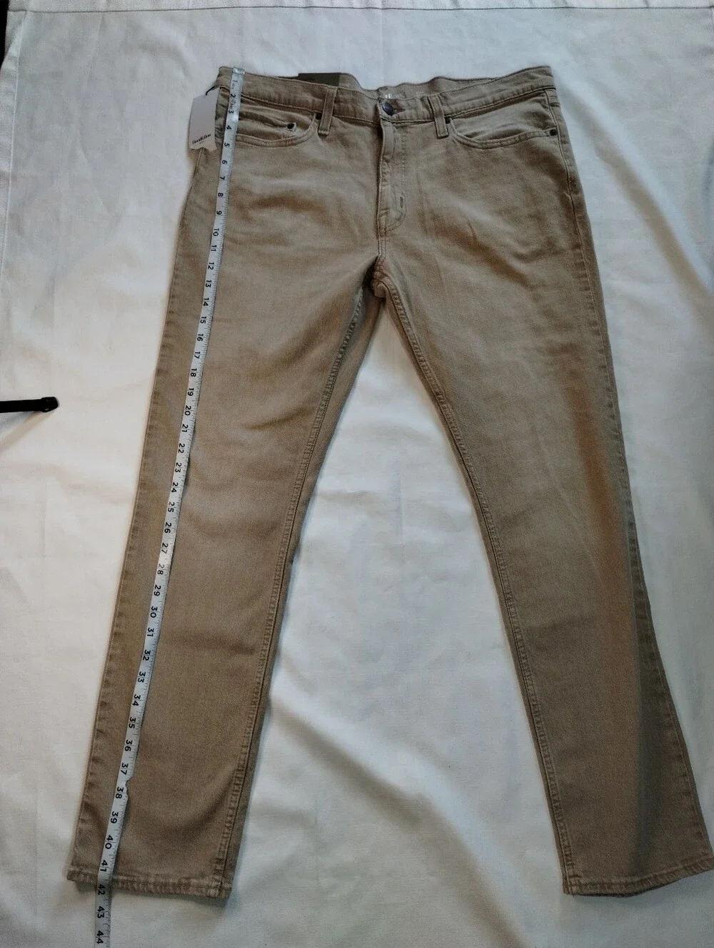 Goodfellow & Co Slim Straight Beige Jeans